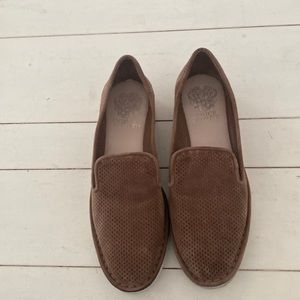 Vince Camuto suede slip ons. Size 5